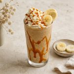 Banana Caramel Frappe