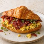 Basterma Deluxe Croissant